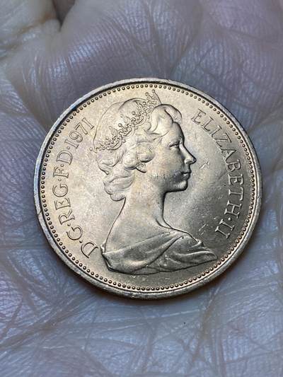 2025年第一百二十四场(总第一百五十场）外国好品散币(免佣金) - 全新英国🇬🇧1971年2新便士