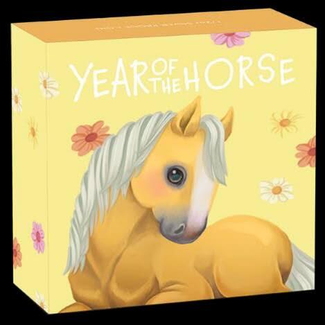 【现货】图瓦卢2026年中国生肖系列马宝宝半盎司彩色精制纪念银币明天可以安排顺丰发货。号码300号以内哦。需要的抓紧 