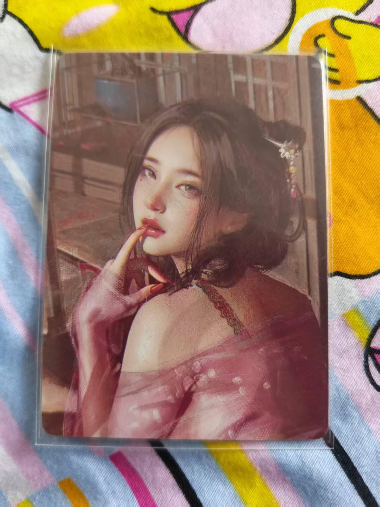 寸草不生拍卖会 第十三期 （ 持续收拍中） 近景大头卡潘巧云一张