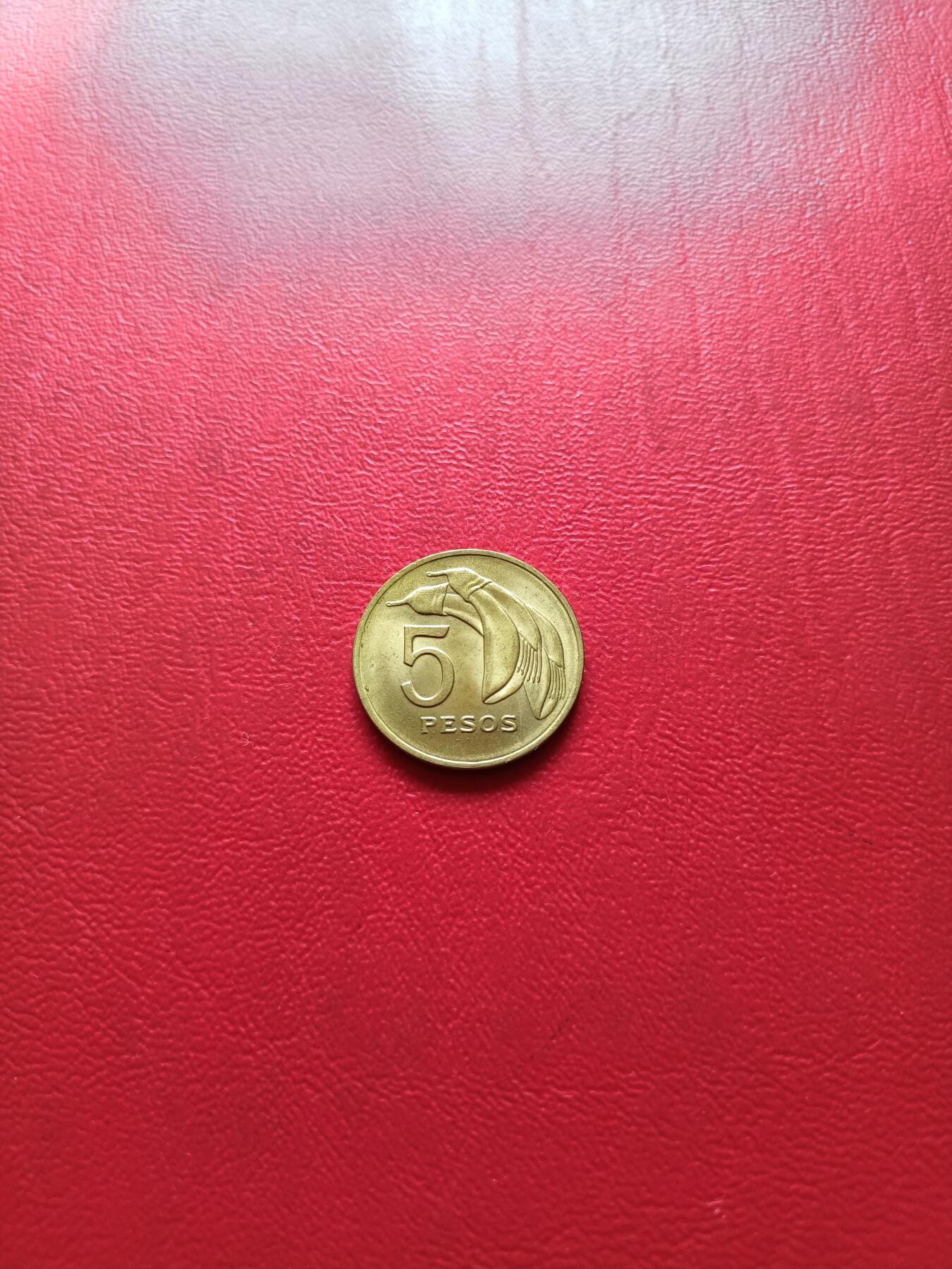 【云涧收藏】第七十七场 乌拉圭1969年5比索