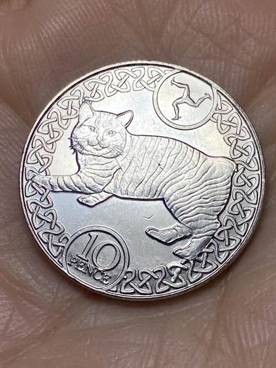 2025年第一百二十四场(总第一百五十场）外国好品散币(免佣金) - 全新–英属马恩岛🇮🇲2020年10便士