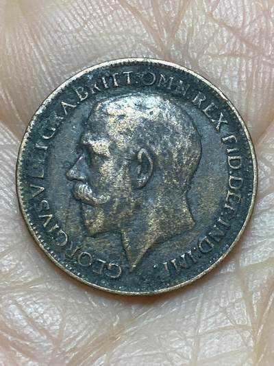 2025年第一百二十四场(总第一百五十场）外国好品散币(免佣金) - 英国🇬🇧1915年1法新(乔治五世第一版)