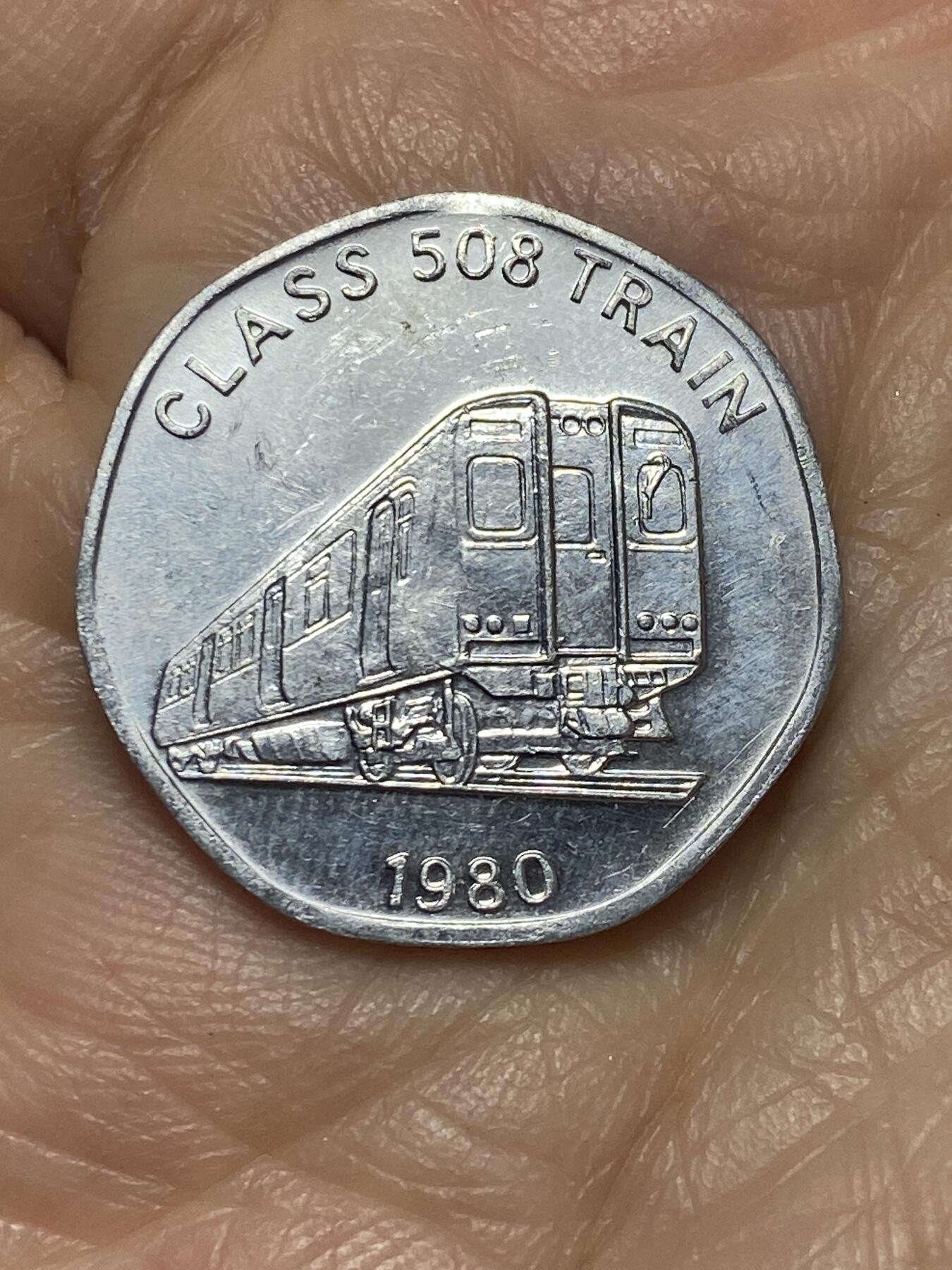 2025年第一百二十四场(总第一百五十场）外国好品散币(免佣金) 英国🇬🇧1980年有轨电车20便士代币