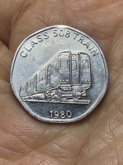 2025年第一百二十四场(总第一百五十场）外国好品散币(免佣金) - 英国🇬🇧1980年有轨电车20便士代币