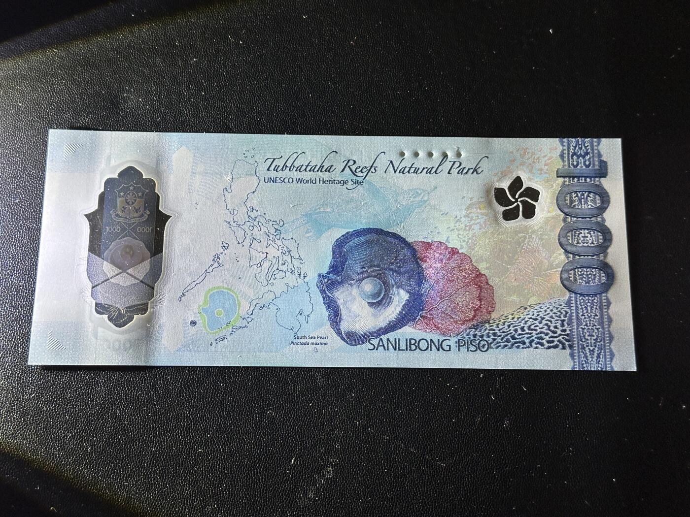 《外钞收藏家》第五百八十二期（精品场）（本平台长期征集拍品、欢迎藏友们联系合作） 2024年菲律宾1000比索 全新UNC