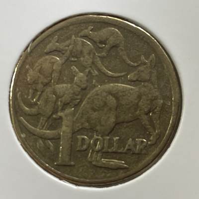 【澳大利亚硬币】限时专场（1澳元 ~4.6557人民币 ） - 2004年1澳元著名袋鼠币一枚  【17】