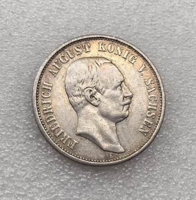 世界钱币专场拍卖 每周二开拍 - 1909年德国萨克森奥古斯特3马克流通银币