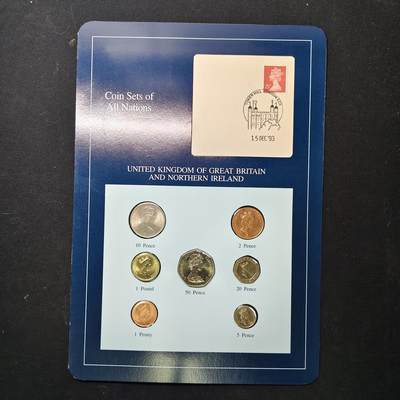 【全场包邮】纯粹捡漏拍475场（免费代拍第12场） - 【富兰克林·世界各国硬币系列邮币卡】英国