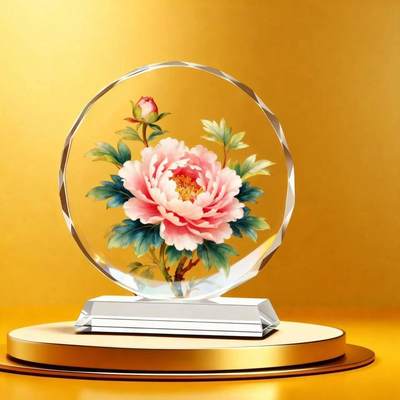 同乐钱币， - 新款家居摆件招财猫牡丹花八骏客厅玄关电视柜卧室办公室送礼佳品