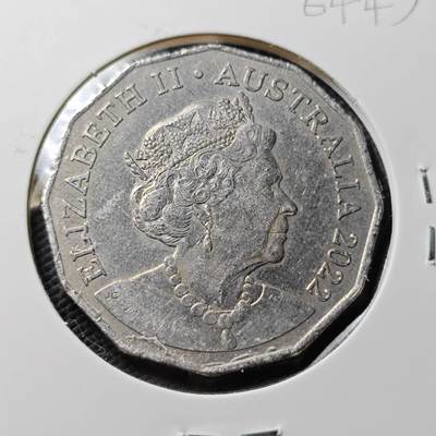 KK钱币收藏小铺  第365场  2月预留时间 周末发货 -  2022澳大利亚50分 老年版