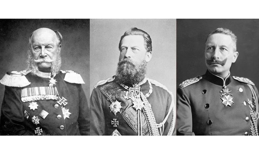 闻德 MS64 德国1888年三皇之年长翅鹰高浮雕精制铝章