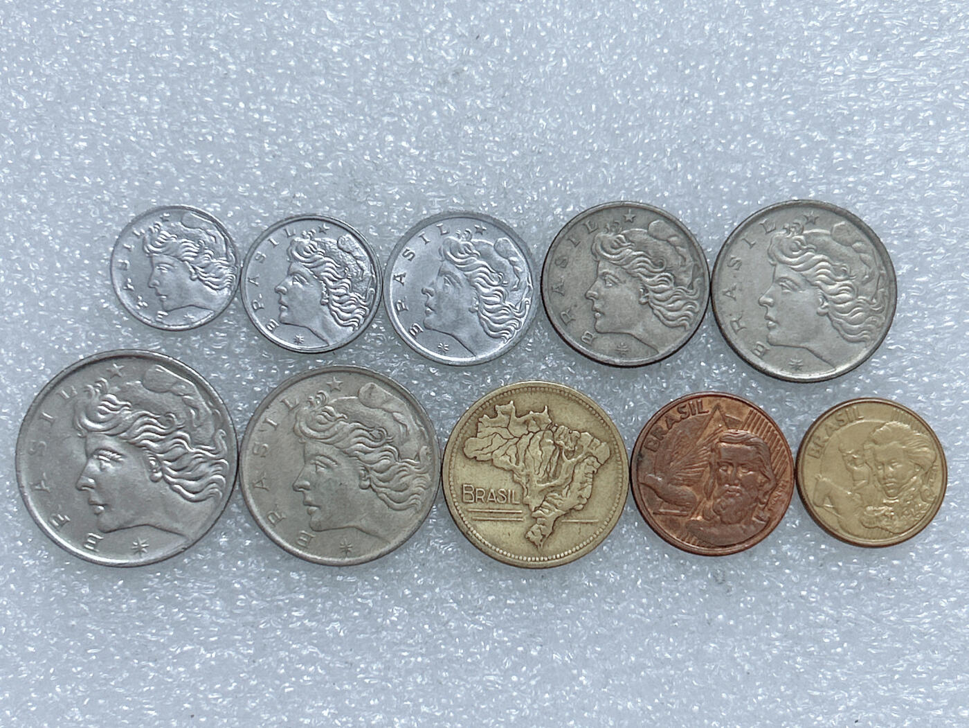 第一海外回流一元起拍收藏 散集专场  第262期 巴西硬币 10枚