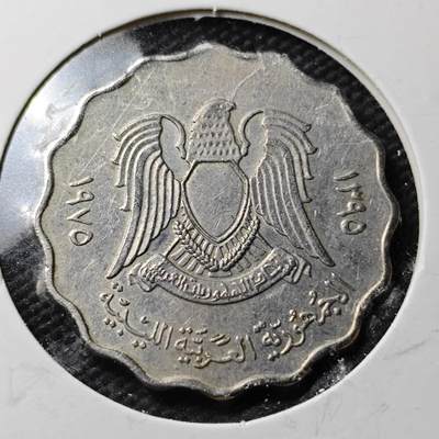 KK钱币收藏小铺  第365场  2月预留时间 周末发货 -  利比亚50米利姆