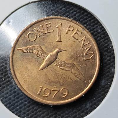 KK钱币收藏小铺  第365场  2月预留时间 周末发货 -  根西1便士 好品