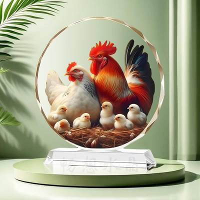 同乐钱币， - 水晶招财福禄寿喜轻奢家用客厅店铺办公室供奉公司开业中国风摆件