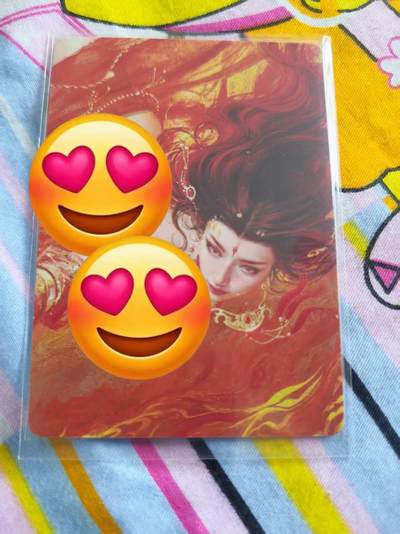 寸草不生拍卖会 第十三期 （ 持续收拍中） - 近景大头卡火灵仙子一张