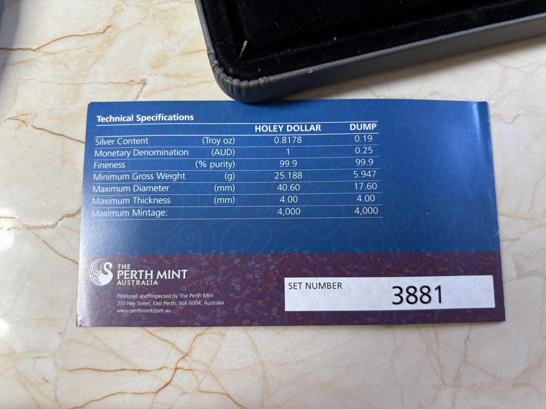 第181期拍卖 澳大利亚2013年币中币系列纪念银币2枚套,999银，共32.02克，发行4000套