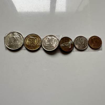 🌹外币初藏🌹🐯2025年第124场  每周二四六晚8️⃣点 接代拍 - 俄罗斯1992/93年6枚套