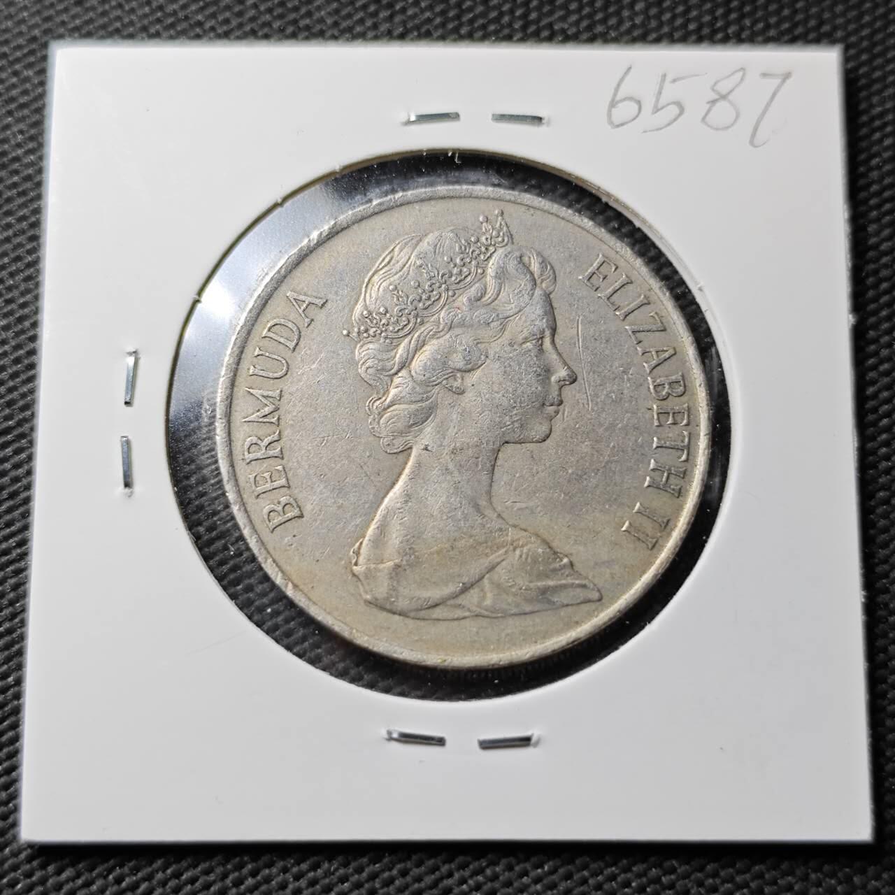 KK钱币收藏小铺  第365场  2月预留时间 周末发货  1970百慕大50分