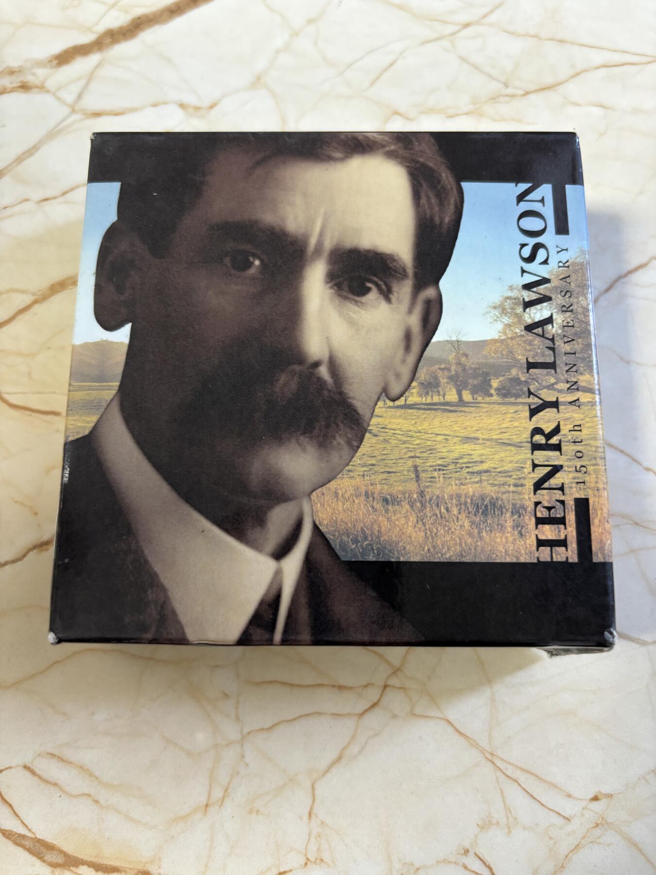 第181期拍卖 澳大利亚2017年诗人亨利劳森诞辰150周年5盎司银币，9999银，发行250枚