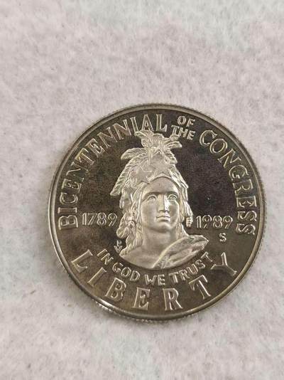 G&W世界散币，银币处理专场（第35场） - 美国1989年50分