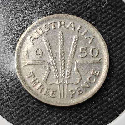 KK钱币收藏小铺  第365场  2月预留时间 周末发货 -  澳大利亚3便士银币