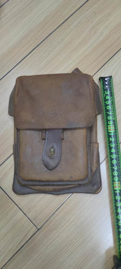 红色经典收藏拍卖专场第29期 - 勿忘国耻勿忘历史  二战原品  鬼子地图包 公务包