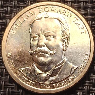 布加迪🐬～世界钱币(上海)🌾第 257 期 /  各国套币和散币 - 美国🇺🇸总统币 第27任 威廉·霍华德·塔夫脱(1909-1913)