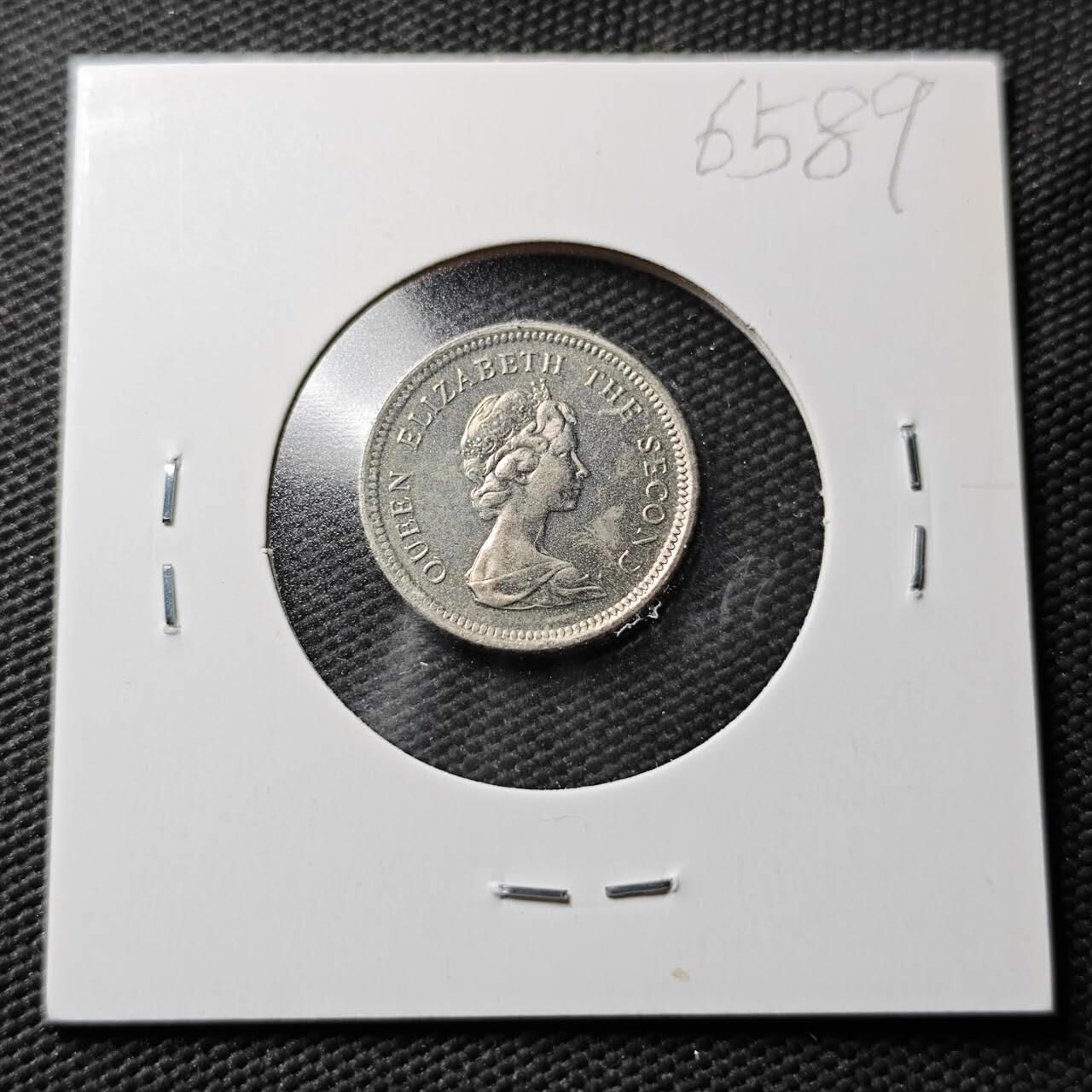 KK钱币收藏小铺  第365场  2月预留时间 周末发货  1998福克兰群岛5分