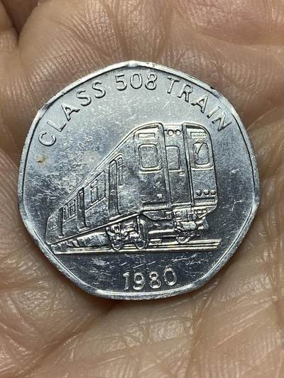 2025年第一百二十四场(总第一百五十场）外国好品散币(免佣金) - 英国🇬🇧1980年有轨电车20便士代币