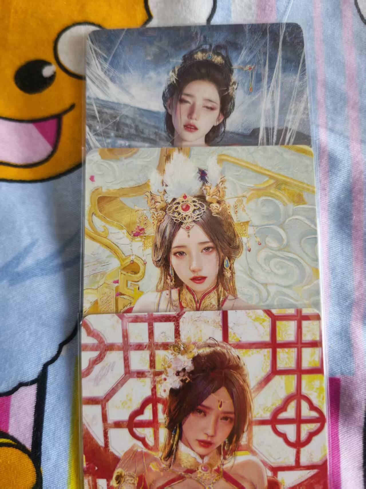 寸草不生拍卖会 第十三期 （ 持续收拍中） 近景大头卡武媚娘+蜘蛛精+宣华夫人三张