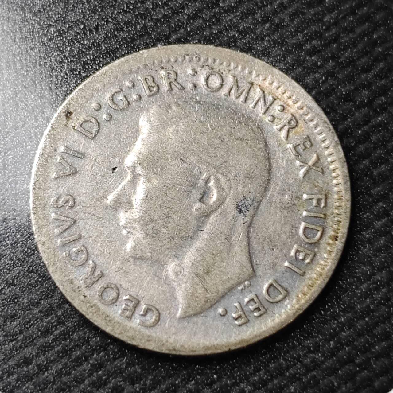 KK钱币收藏小铺  第365场  2月预留时间 周末发货  澳大利亚3便士银币