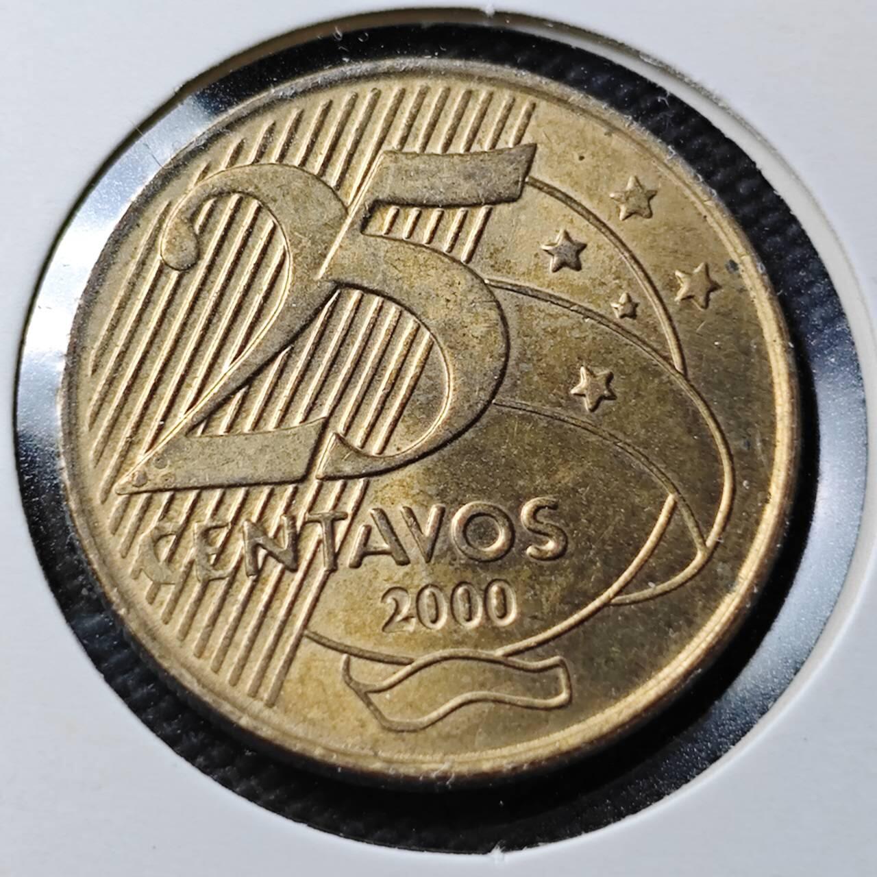 KK钱币收藏小铺  第365场  2月预留时间 周末发货  巴西25分铜币