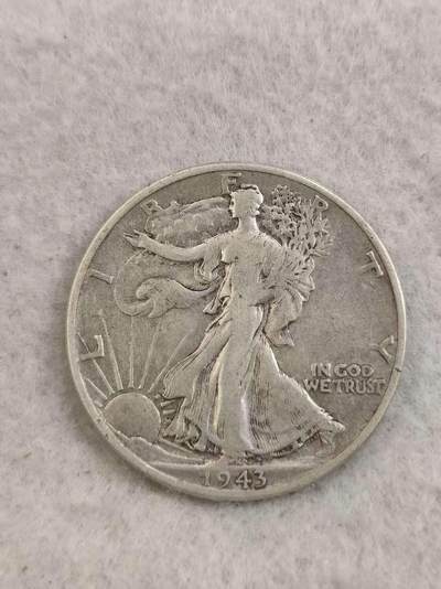G&W世界散币，银币处理专场（第35场） - 美国1943年50分  银币