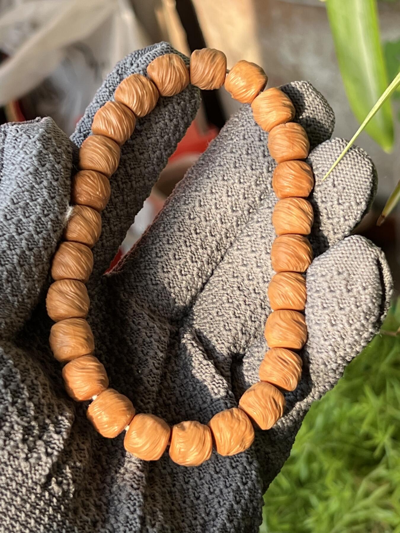 零元拍：MO.7 精工猴头卷卷酥手串 10MM