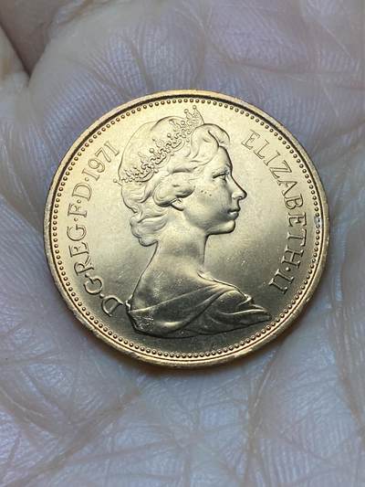 2025年第一百二十四场(总第一百五十场）外国好品散币(免佣金) - 全新英国🇬🇧1971年2新便士