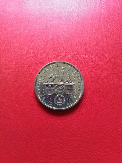 【云涧收藏】第七十七场 - 英属东加勒比1965年50分，UNC