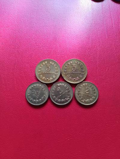 【云涧收藏】第七十七场 - 萨尔瓦多1974年2、3分5枚