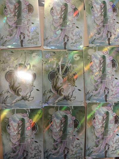 寸草不生拍卖会 第十三期 （ 持续收拍中） - 趣卡社 戏梦 华胥篇 9张妹卡 好看 非常好看