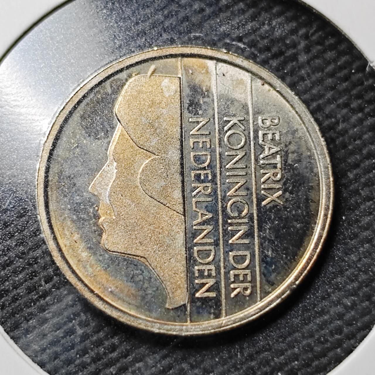 KK钱币收藏小铺  第365场  2月预留时间 周末发货  1998荷兰25分