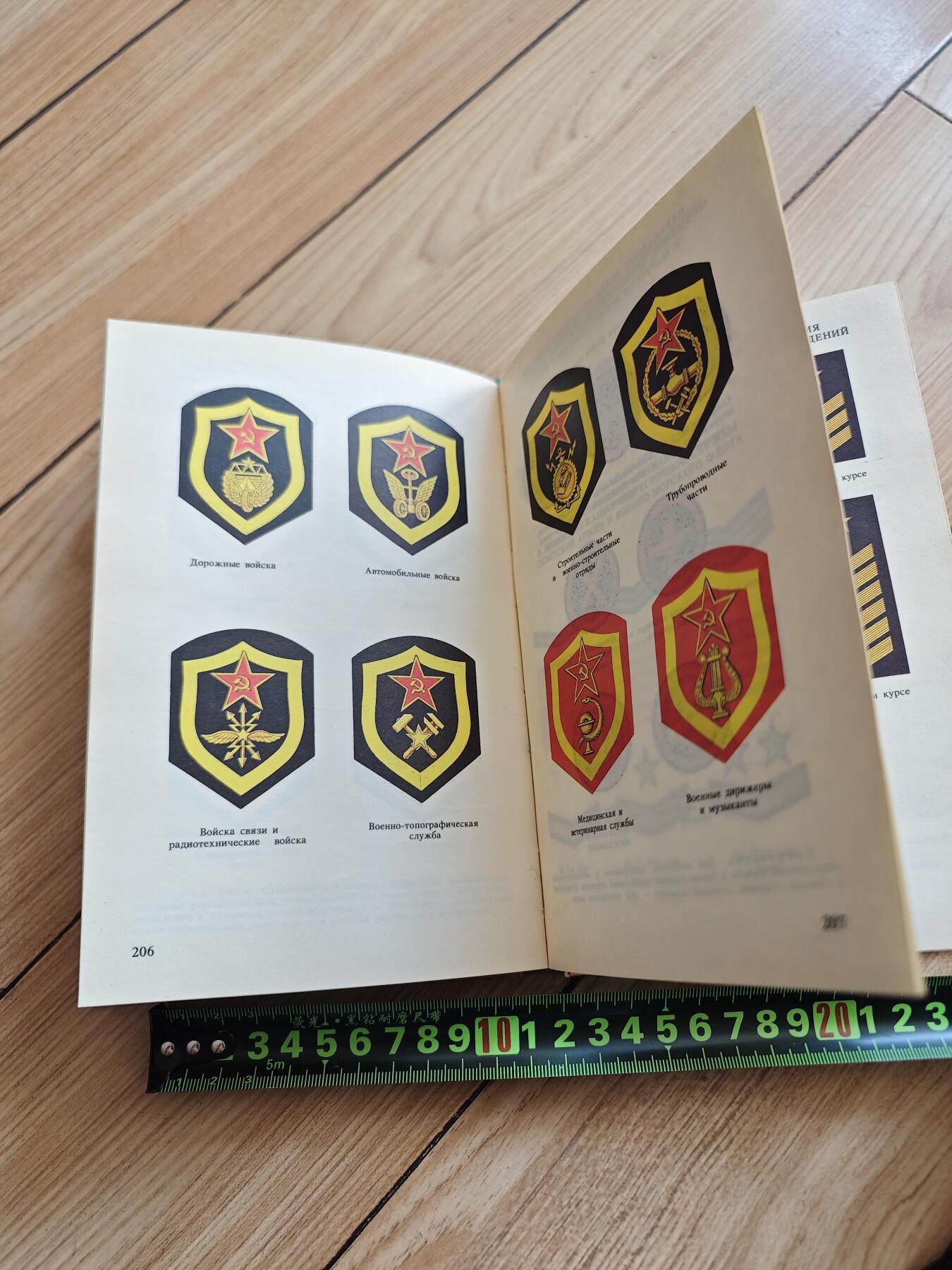 红色经典收藏拍卖专场第29期 苏联军装服饰领章参考书 239页1988年出版 俄文