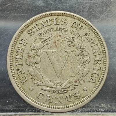 【淘币小摊】实时拍第七百八十九拍   散币场   满百包邮可预留二周 每周一统一发货   - 美国1901年5分镍币