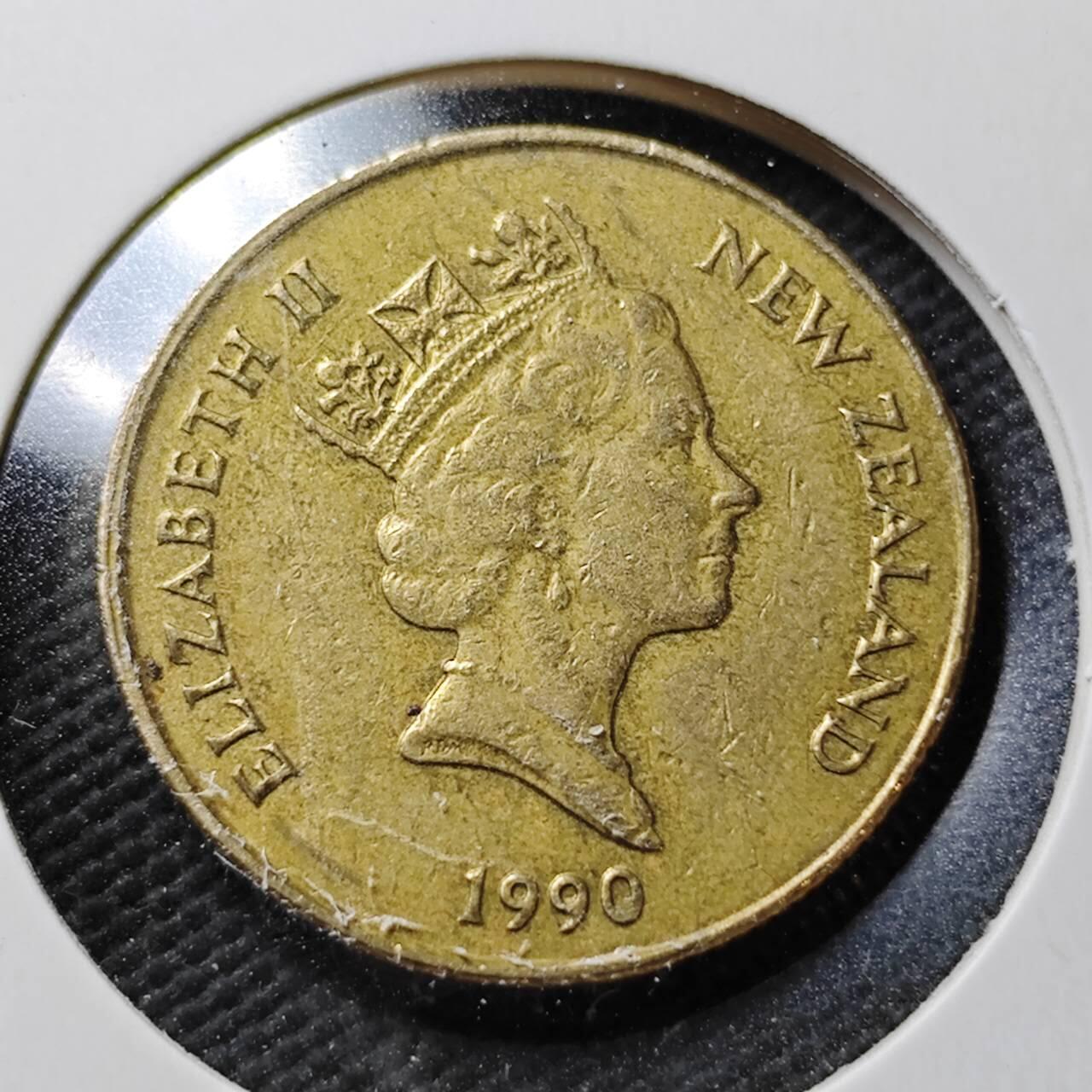 KK钱币收藏小铺  第365场  2月预留时间 周末发货  新西兰1元