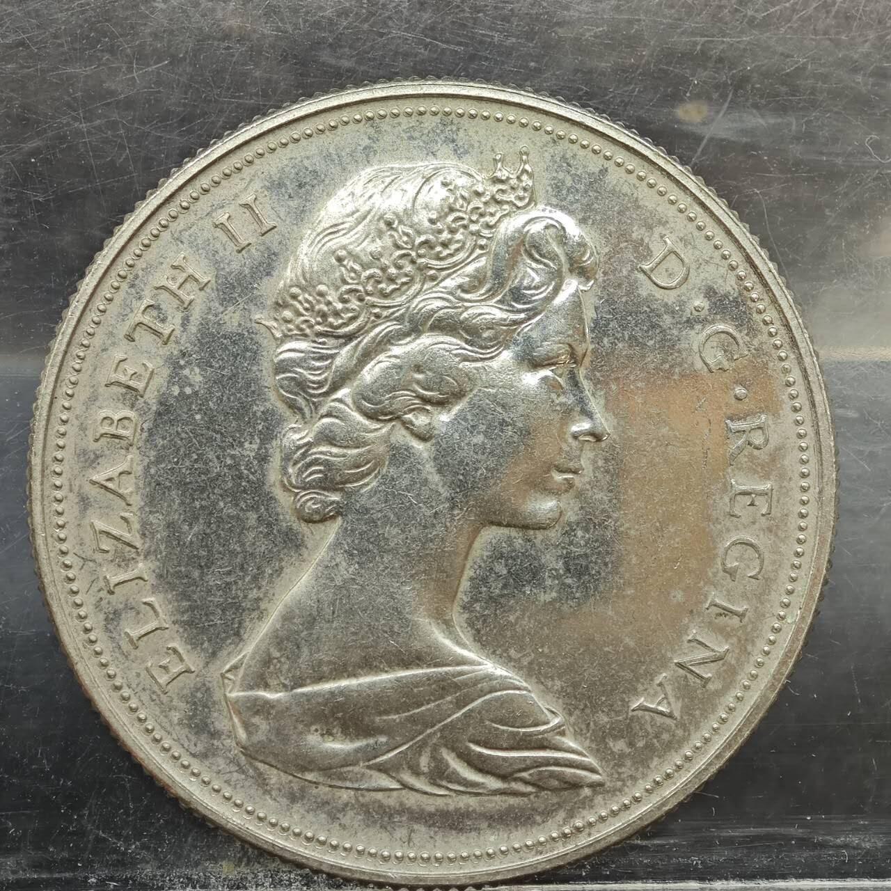 【淘币小摊】实时拍第七百八十九拍   散币场   满百包邮可预留二周 每周一统一发货   加拿大1970年一元纪念币