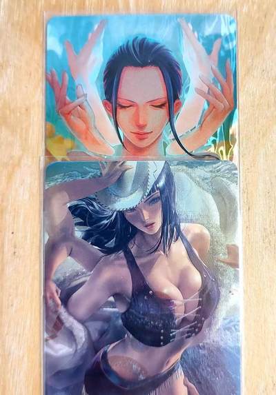 龙虎卡牌第六二场 百里霸场 （无佣金，周六结拍，欢迎送拍） - 光刻+粗闪 海贼王卡牌 罗宾