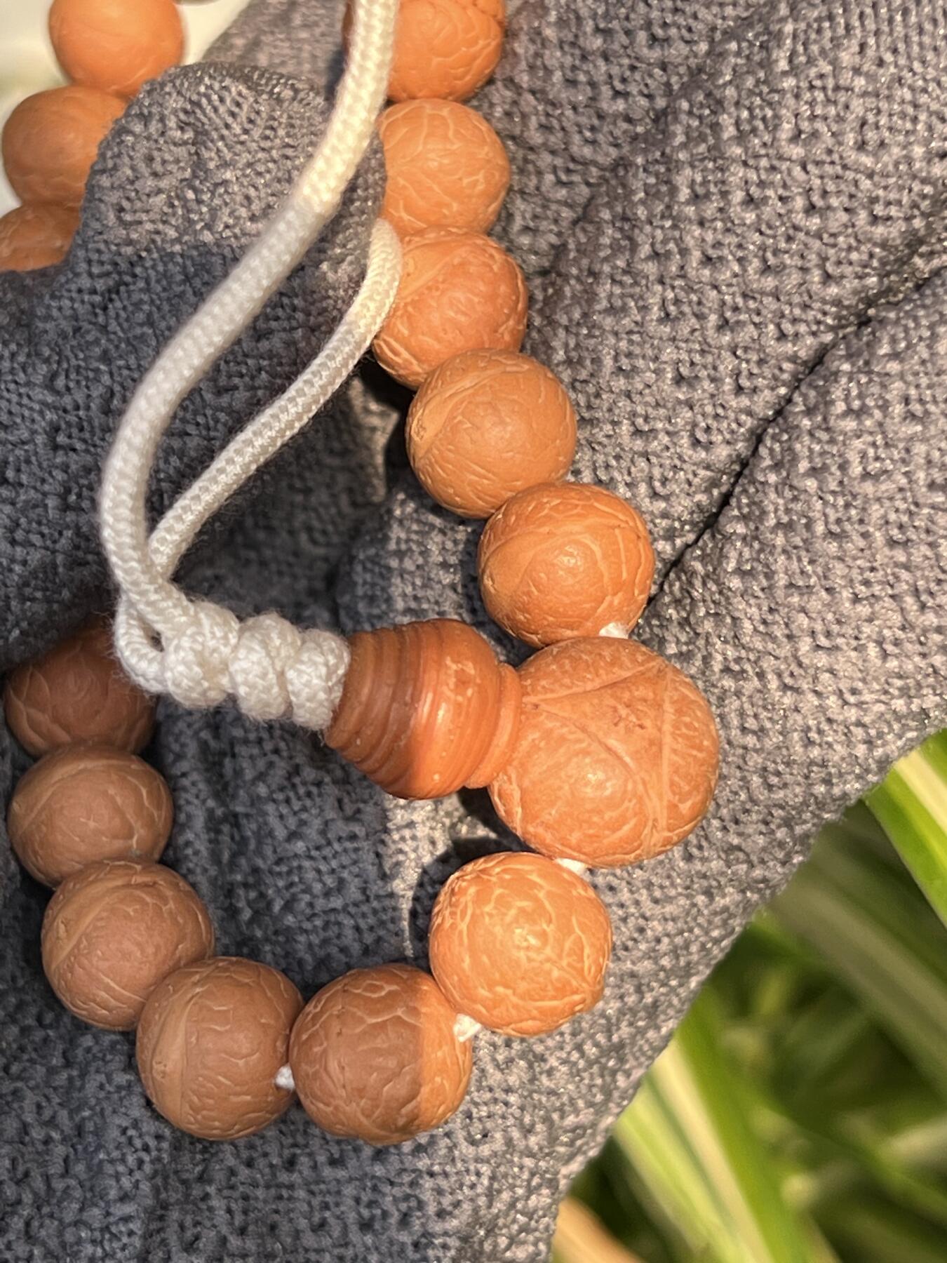 零元拍：NO.5凤眼单仓（媲美铁籽）大眼萌12MM左右念珠手串，今年新籽，皮质超棒。