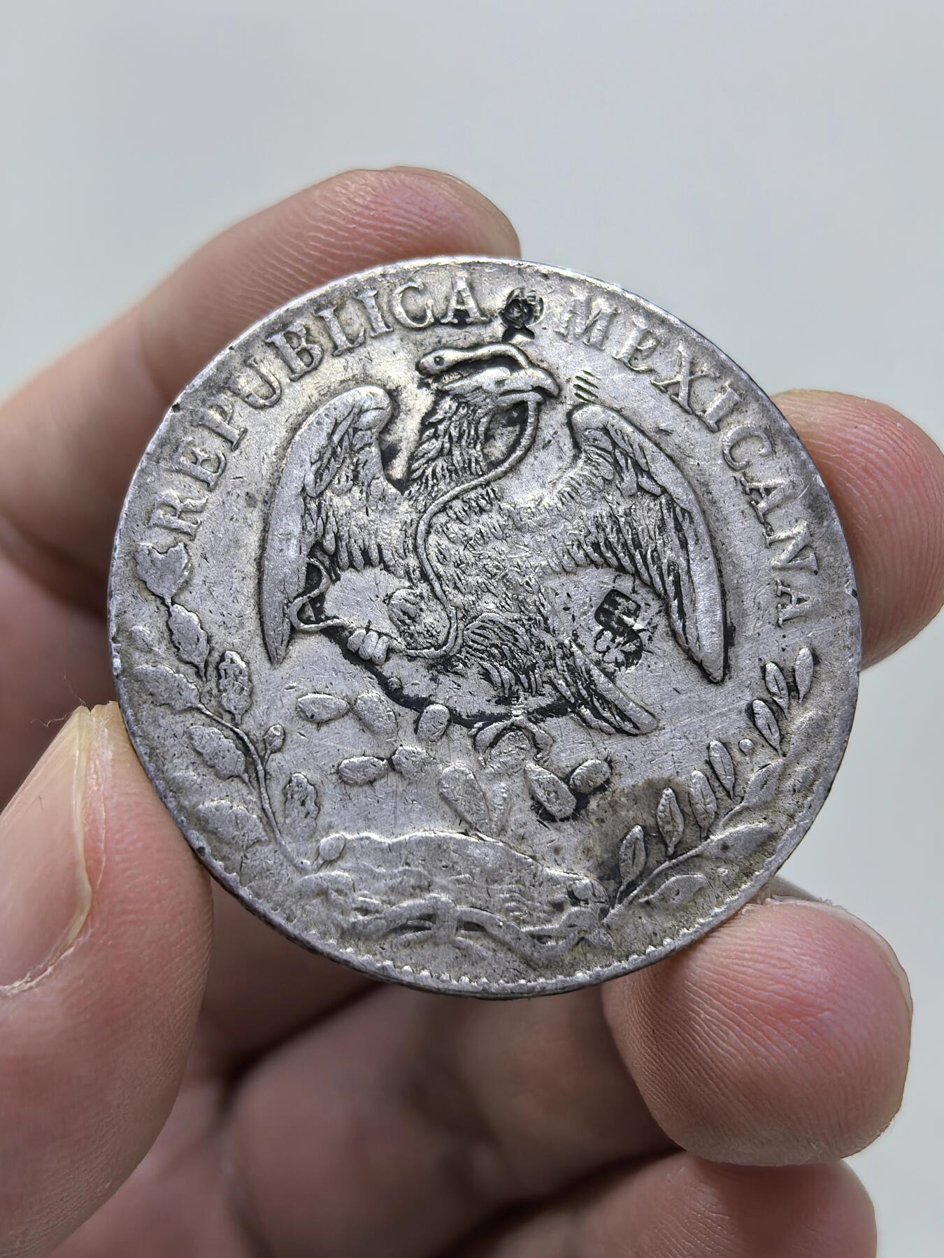 博洋堂世界钱币拍卖第146期（全场包邮） 墨西哥花边鹰洋1870HO PR 五级币100美元起步 少见好品竖O