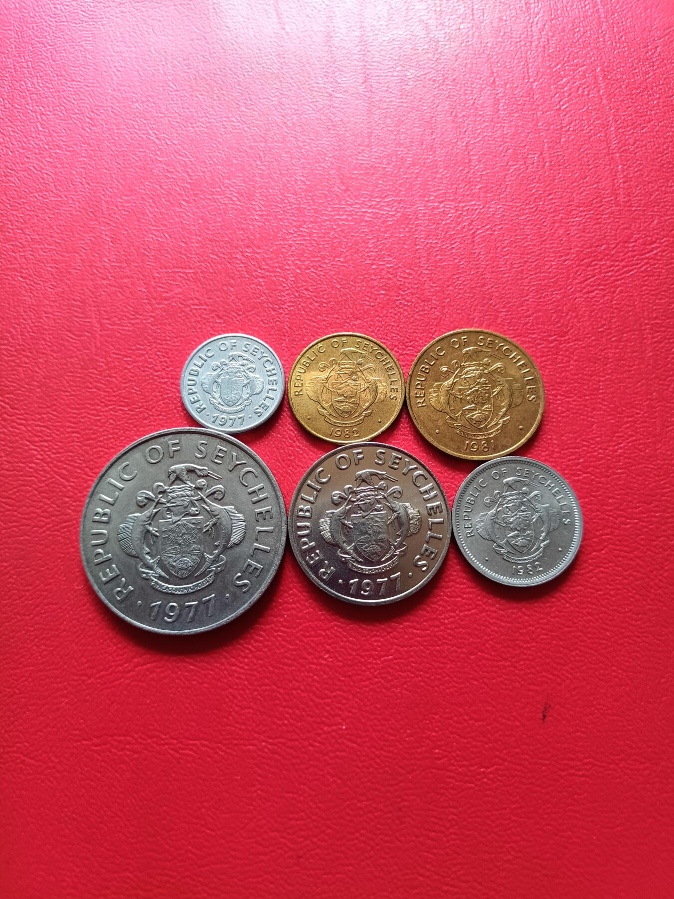 【云涧收藏】第七十七场 塞舌尔1977年～1982年6枚套