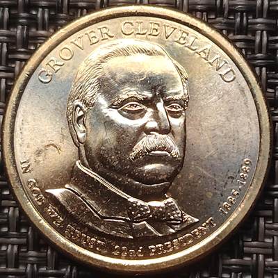 布加迪🐬～世界钱币(上海)🌾第 257 期 /  各国套币和散币 - 美国🇺🇸总统币 第22任 格罗弗·克利夫兰(第一任期)(1885-1889)