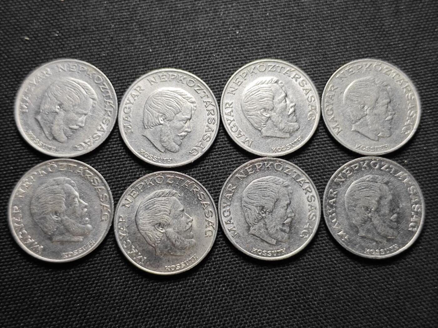 KK钱币收藏小铺  第364场  2月预留时间 周末发货  匈牙利一组57枚散币